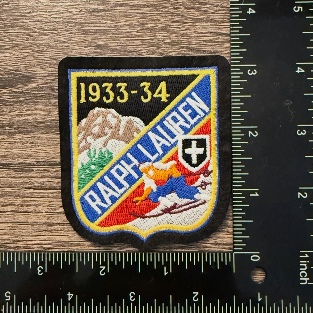 Ralph Lauren Multicolor Shield Patch